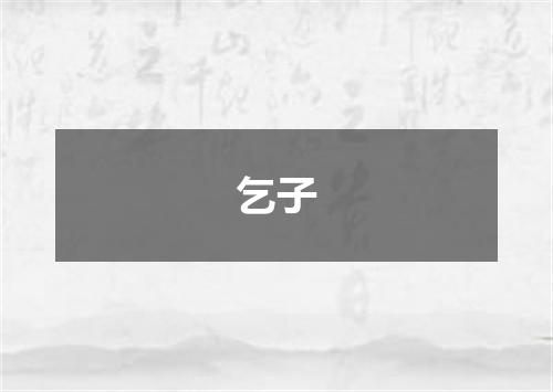 乞子