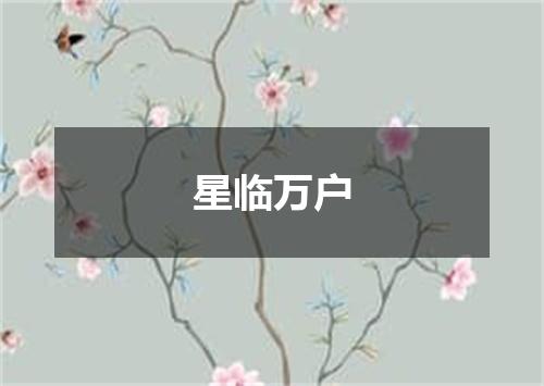 星临万户