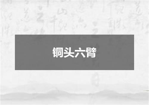 铜头六臂