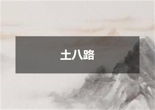 土八路