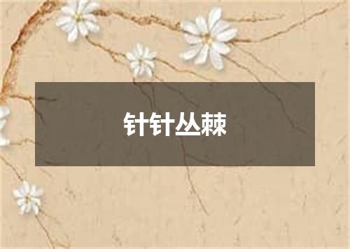 针针丛棘