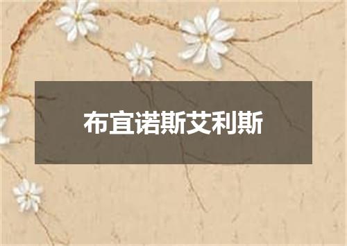布宜诺斯艾利斯
