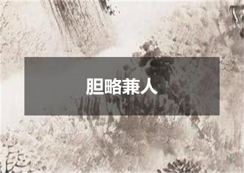 胆略兼人