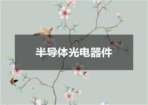 半导体光电器件