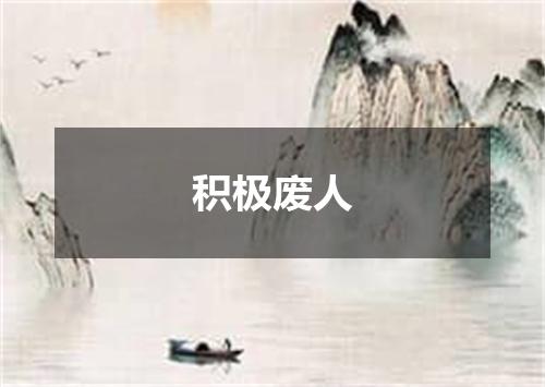 积极废人