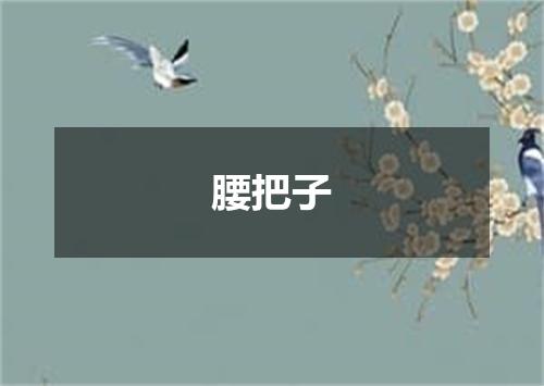 腰把子