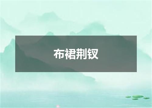 布裙荆钗