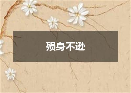 殒身不逊