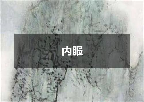 内服