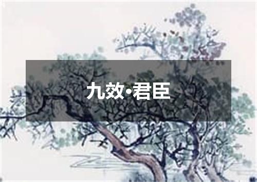 九效·君臣