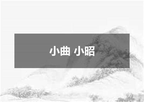 小曲 小昭