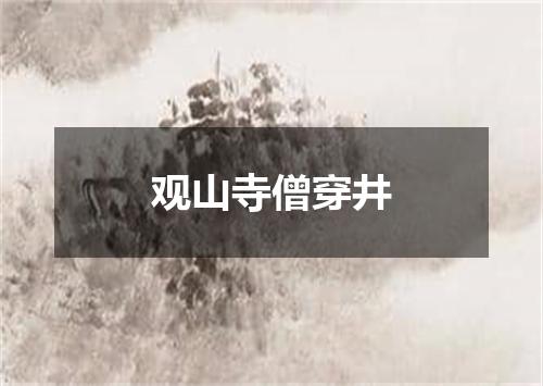 观山寺僧穿井