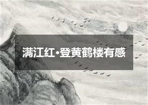 满江红·登黄鹤楼有感