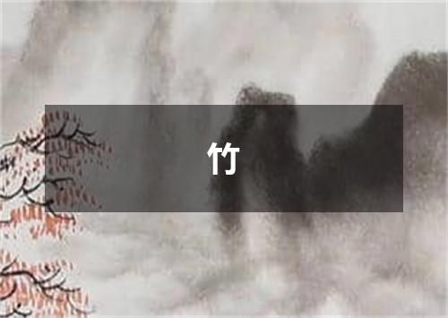 竹