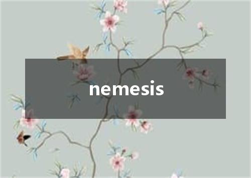 nemesis是什么意思