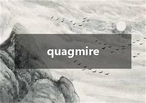 quagmire是什么意思
