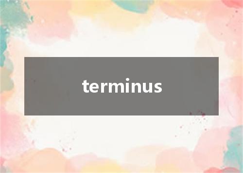 terminus是什么意思