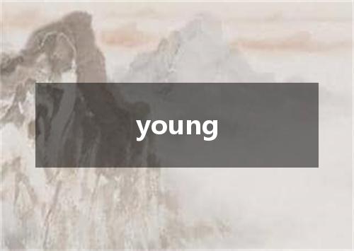 young是什么意思