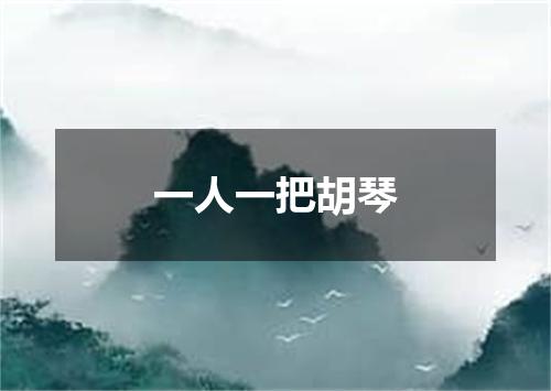 一人一把胡琴