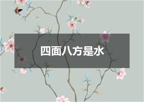 四面八方是水