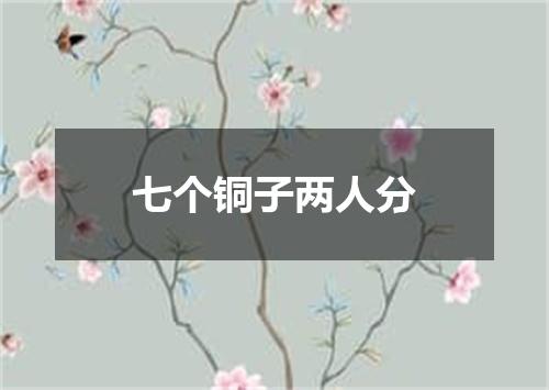 七个铜子两人分