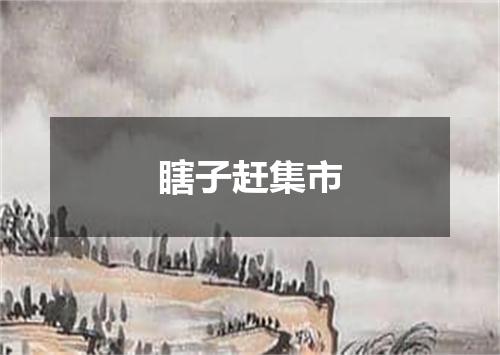 瞎子赶集市