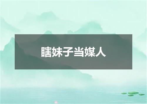 瞎妹子当媒人