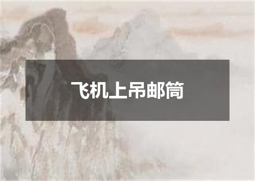 飞机上吊邮筒