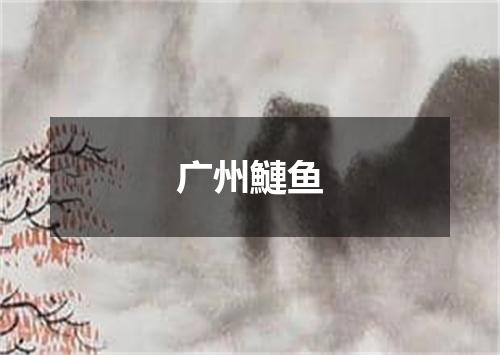 广州鰱鱼