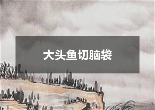 大头鱼切脑袋