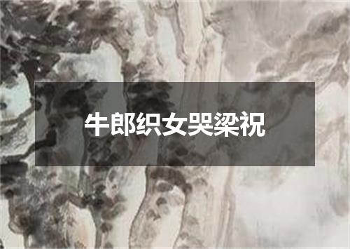 牛郎织女哭梁祝