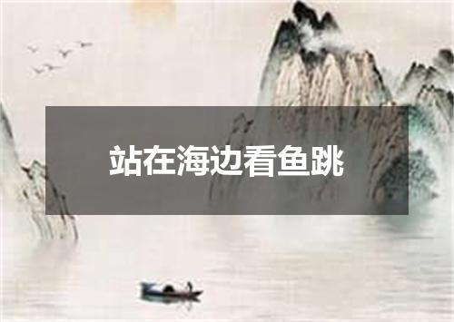 站在海边看鱼跳