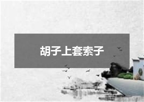 胡子上套索子