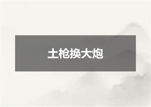 土枪换大炮
