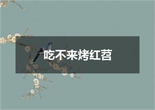 吃不来烤红苕