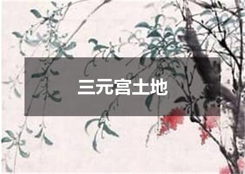 三元宫土地