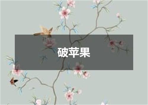 破苹果