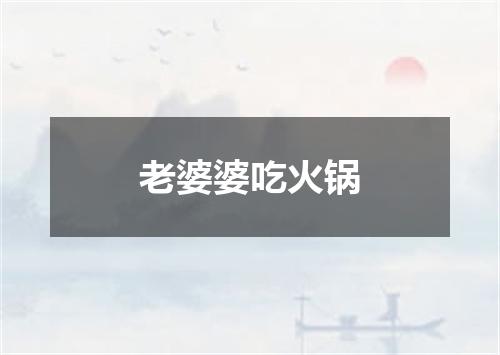 老婆婆吃火锅
