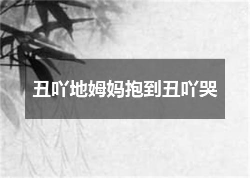 丑吖地姆妈抱到丑吖哭