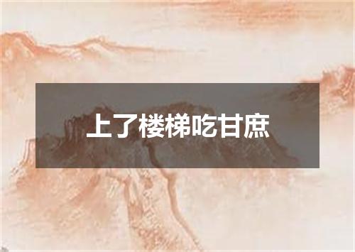 上了楼梯吃甘庶