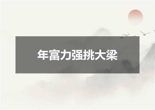 年富力强挑大梁