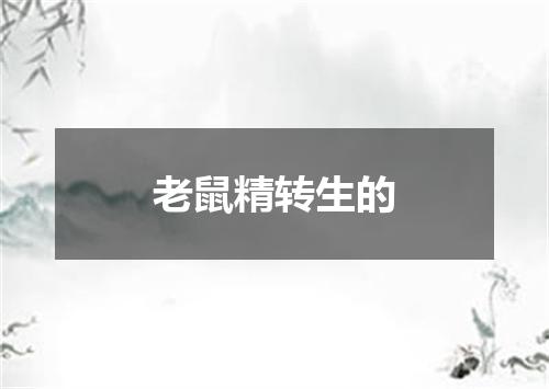 老鼠精转生的
