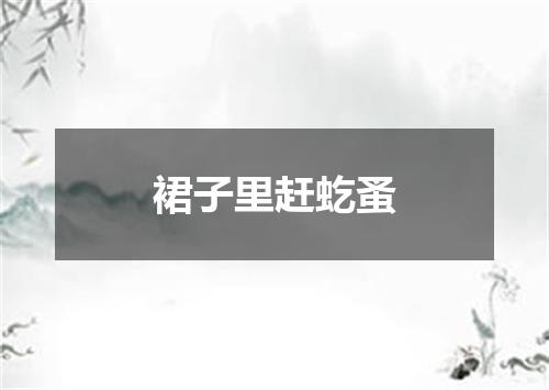 裙子里赶虼蚤