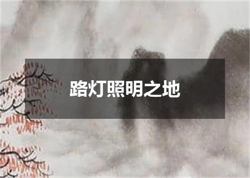路灯照明之地