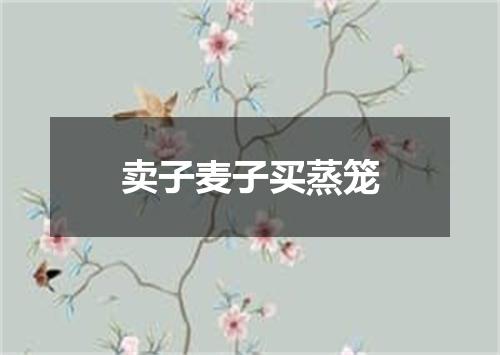 卖子麦子买蒸笼