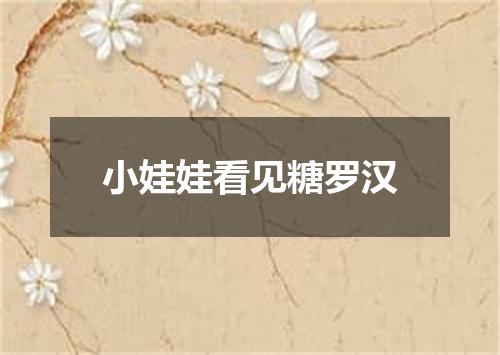 小娃娃看见糖罗汉