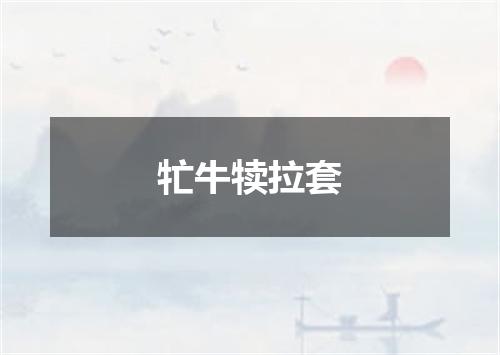 牤牛犊拉套