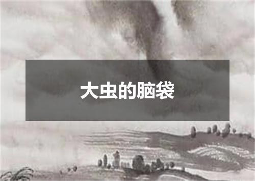 大虫的脑袋