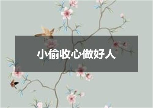 小偷收心做好人
