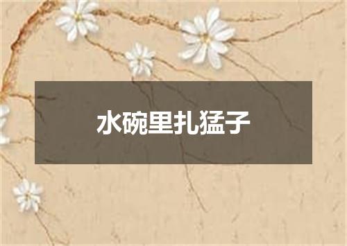 水碗里扎猛子